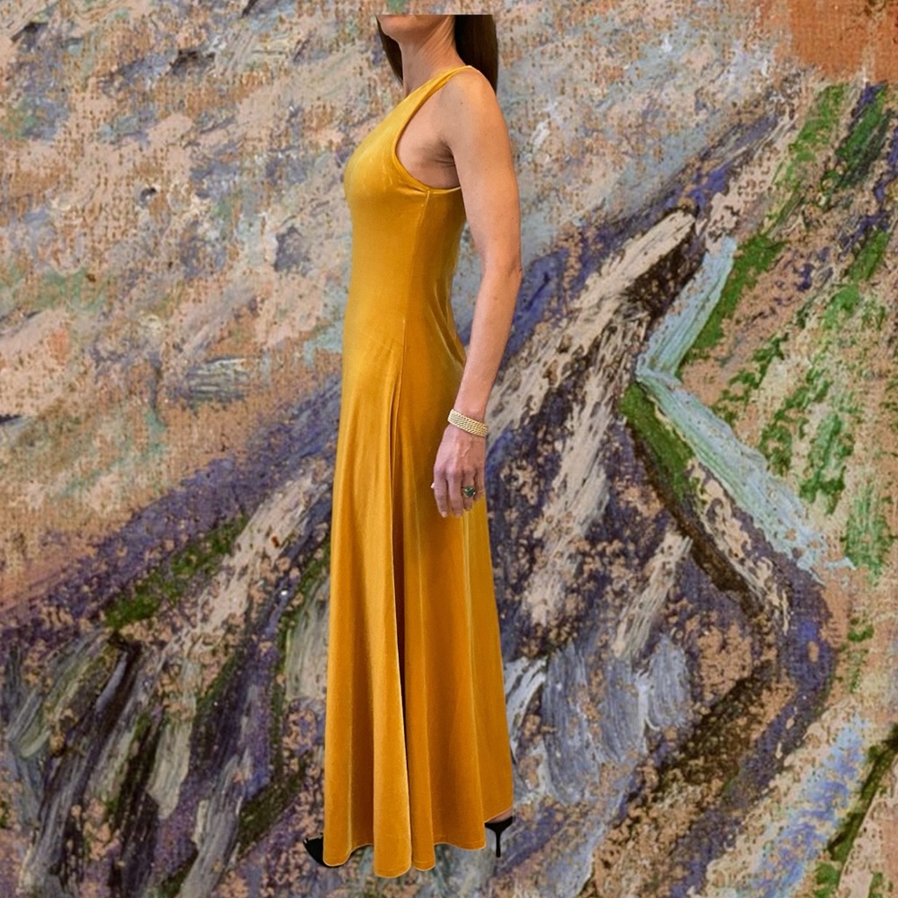Polo Ralph Lauren One-Shoulder Velvet Stretch Cocktail Dress dress, Sz M - Picture 11 of 16